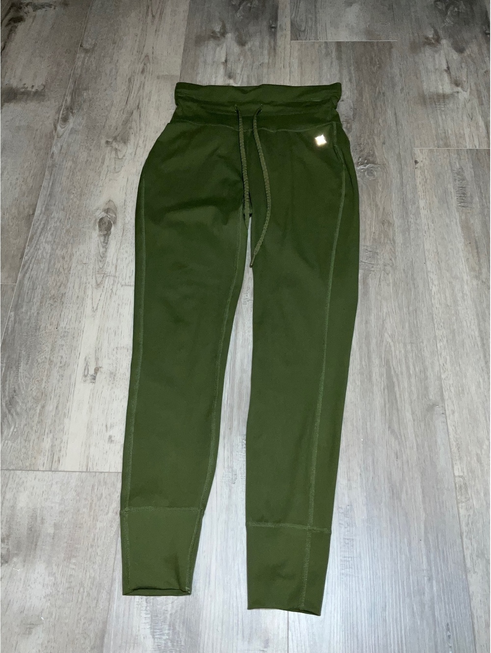 Hurley Women's Olive Green Athletic Jogger Pants Size M